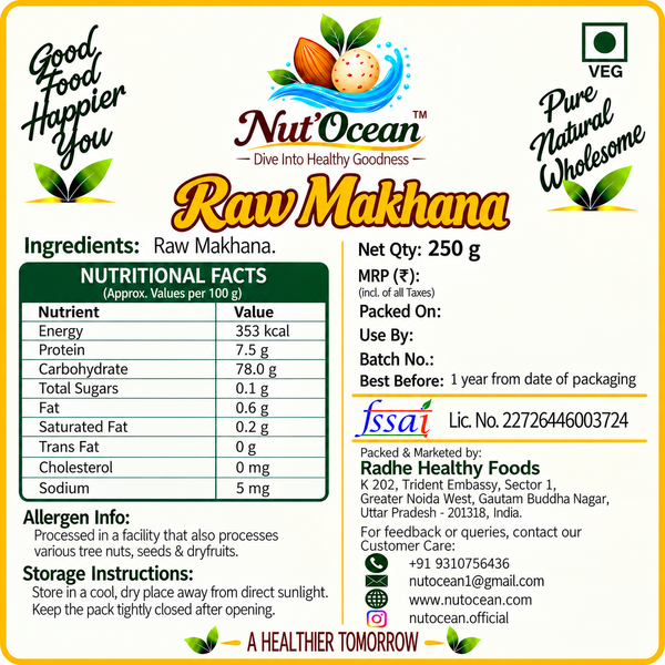 Premium Raw Makhana